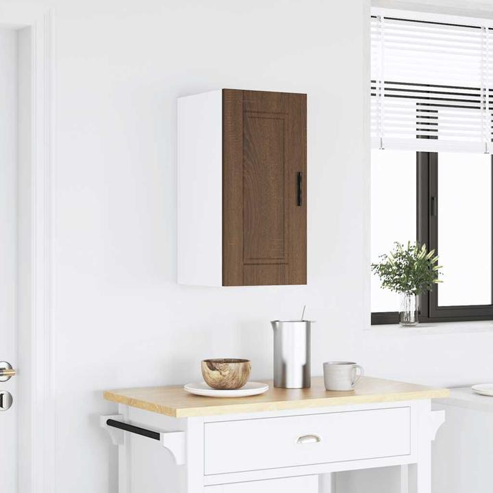 Immagine prodotto VidaXL Parete attrezzata per cucina Porto Brown in legno ingegnerizzato effetto rovere (30 x 31 x 60 cm)