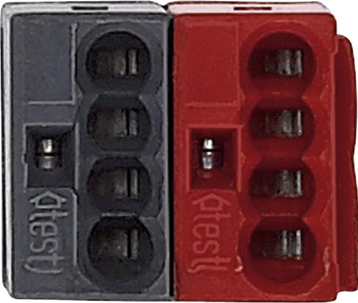 Produktbild Schneider Electric Busanschlussklemme, rot/dunkelgrau (4 Wege Verteiler)