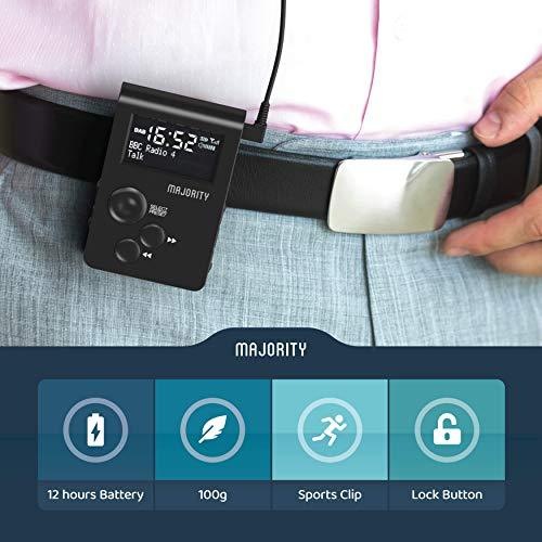 Image du produit Majority Radio numérique portable (DAB+ DAB, FM, Fréquence radio (RF))