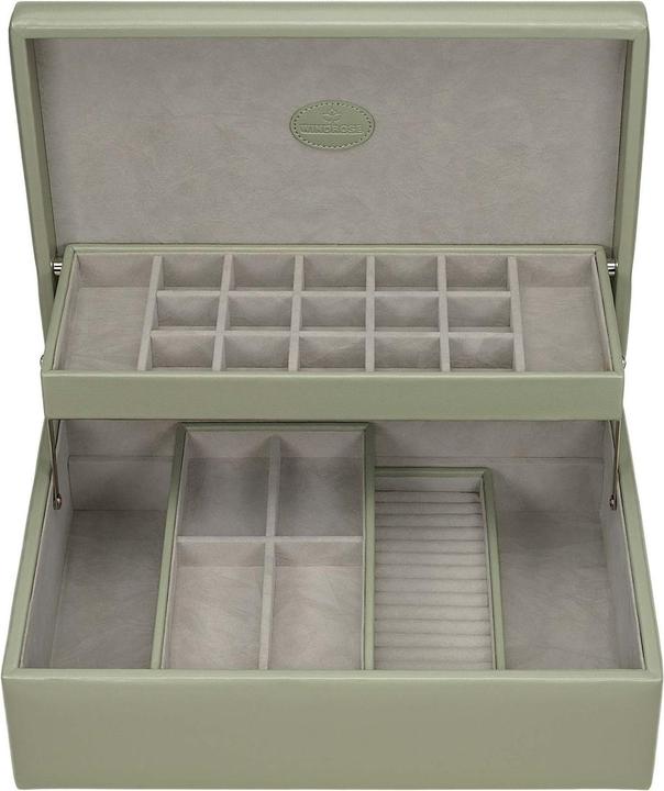 Actual product image Windrose 803350.14 - Charm box with 2 removable inserts Merino Moda sage