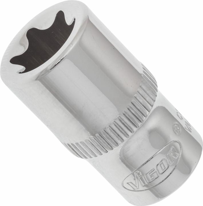 Produktbild Vigor T Steckschlüsseleinsatz ∙ V2723 ∙ Vierkant6,3 mm (1/4 Zoll) ∙ E Profil ∙ E11