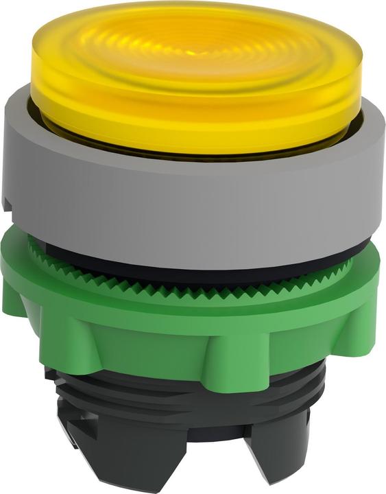 Produktbild Schneider Electric Leuchtdrucktaster, Front, gerillt, ZB5AW183SC0