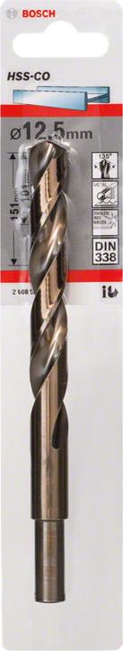Actual product image Bosch Professional Zubehör Metal drill HSS-Co, DIN 338, 12.5 x 101 x 151 mm, 1-pack (5 mm)