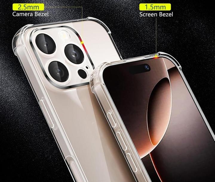 Image du produit Screenguard Crystal Soft Airbag Bumper (Apple iPhone 16 Pro)