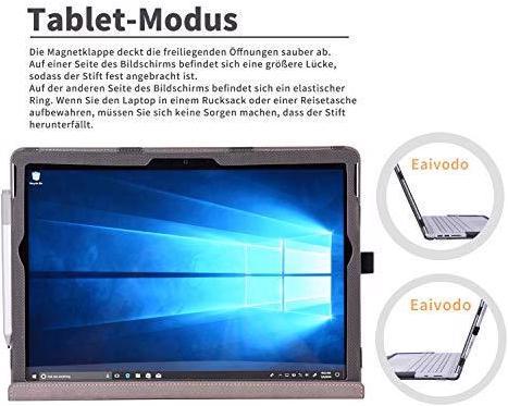 Produktbild Eaivodo Surface Book 3 Hülle Cover 15 Zoll