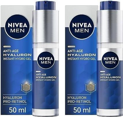 NIVEA Men Hyaluron Instant Hydro Gel (Eye care gel, Day, Night)
