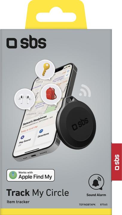 Image du produit SBS Viseur d'objet étanche, compatible avec Apple Find My (iOS)