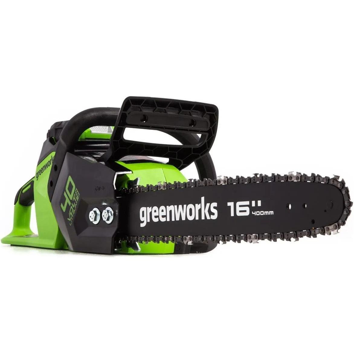 Thumbnail - Greenworks, Kettensäge, Piła łańcuchowa GD40CS18 40 V 40 cm (Akku Kettensäge)