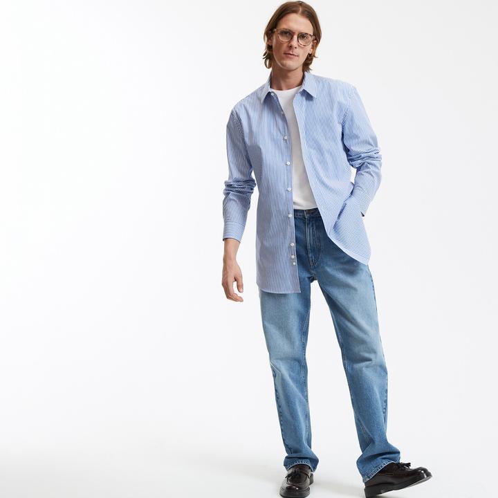 Immagine prodotto La Redoute Collections Camicia a righe con collo francese (3XL)