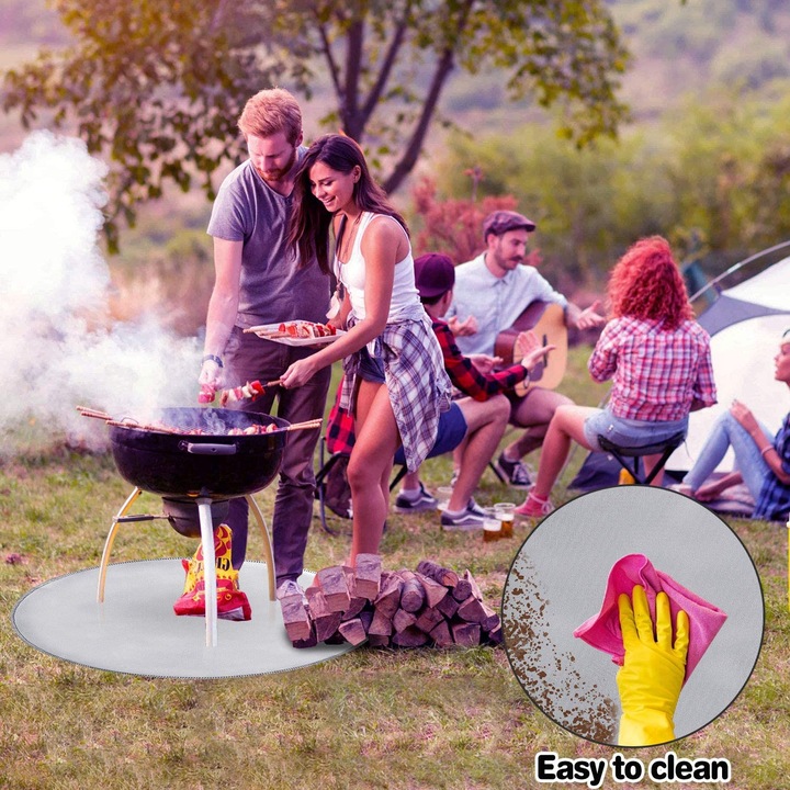 Produktbild Tensun Feuerfeste Matte 36, Grill und Feuerstelle Hochtemperatur Matte