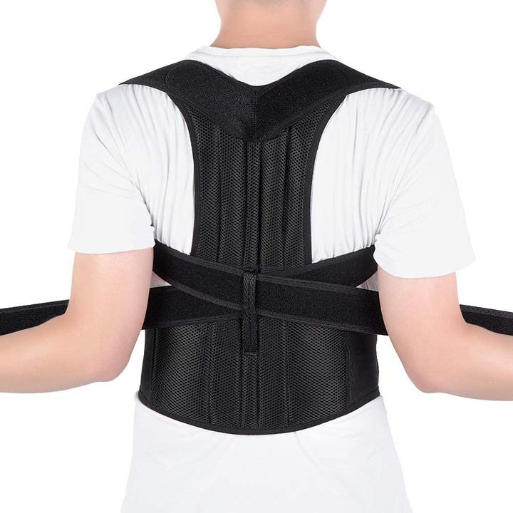 Actual product image Yosoo Health Gear Beige Back Posture Corrector