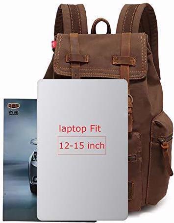 Produktbild Augur Retro Segeltuch Rucksack