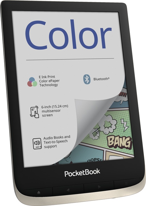 Produktbild PocketBook Color (6", 16 GB, Moon Silver)