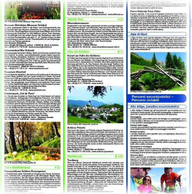 Actual product image Val Gardena, Seiser Alm / Val Gardena, Alpe di Siusi Hiking and Cycling Map 1 : 35 000 35000