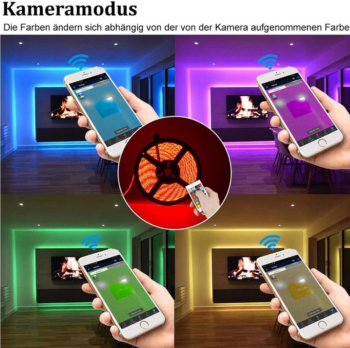 Actual product image Subosi 24V 10M RGB WiFi LED Streifen