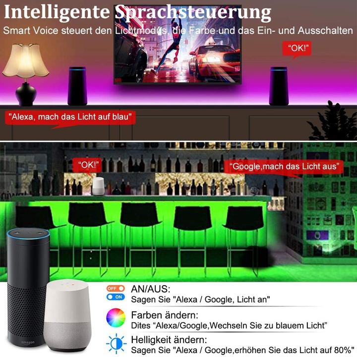 Actual product image Subosi 24V 10M RGB WiFi LED Streifen