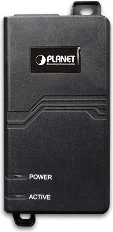 Image du produit Planet Injecteur Ultra PoE 10/100/1000Mbps à port unique (802,3at (PoE+), 60 W)