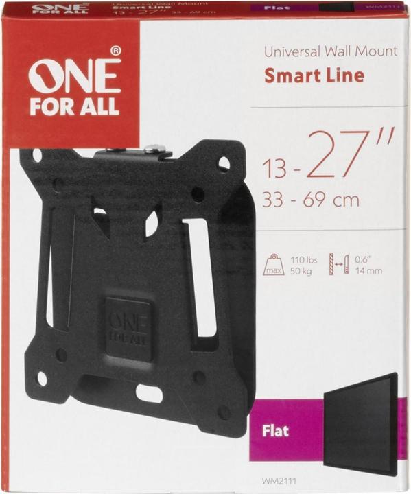 Produktbild One for All Smart WM2111 (Wand, 27", 50 kg)