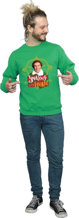 Image du produit Elf - Sweat BUDDY SMILING - Homme (L)