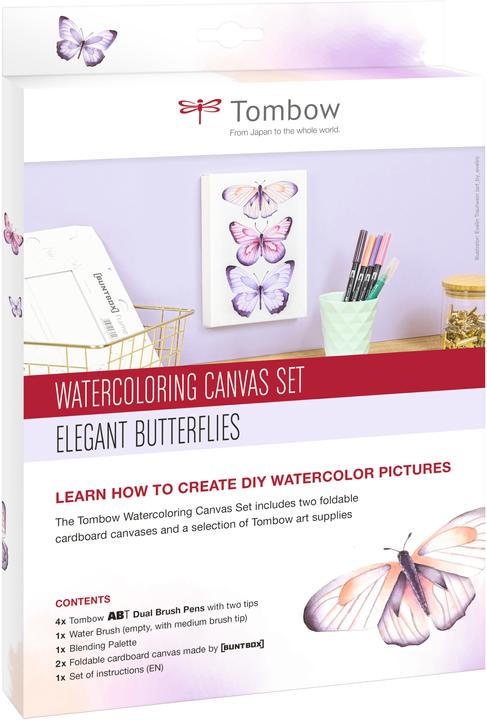 Produktbild Tombow Watercoloring Canvas Set (4x)