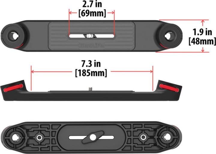 Image du produit Sealife Flex Connect Flex Arm Kit de poignée double rail(SLKIT03)