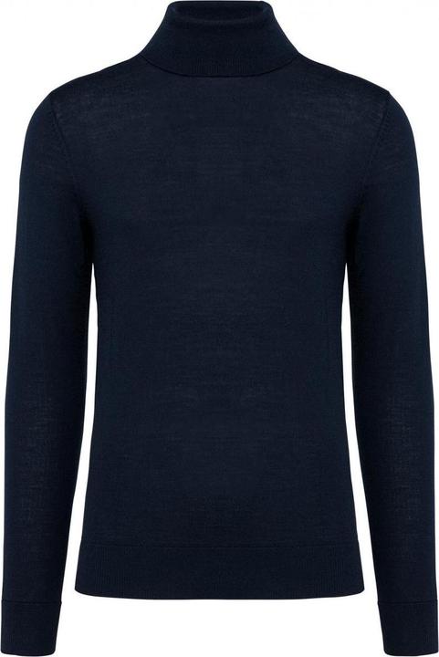 Produktbild Kariban Merino-Pullover mit Rollkragen (L)