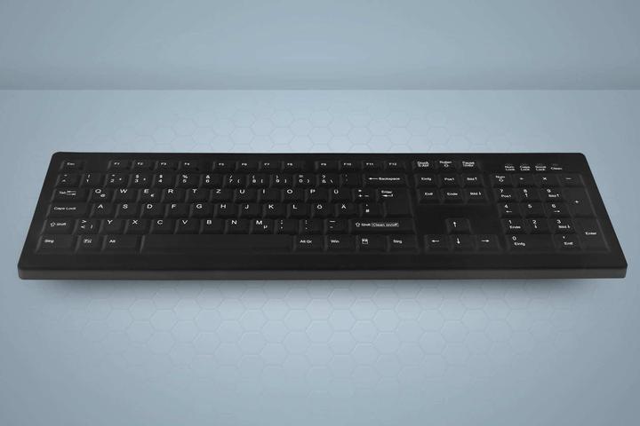 Image du produit CHERRY Clavier De Bureau Hygiénique Scellé (US, Filaire)