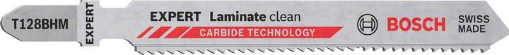 Produktbild Bosch Professional Zubehör EXPERT 'Laminate Clean' T 128 BHM Stichsägeblatt, 2 Stück