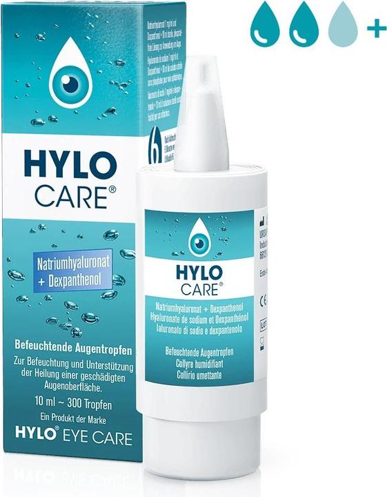 Actual product image HYLO Augentropfen (10 ml, 1 vial 10 ml)