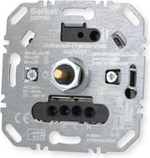 Produktbild Berker Uni-Drehd.Komf.(R,L,C,LED) 296110 Softr.