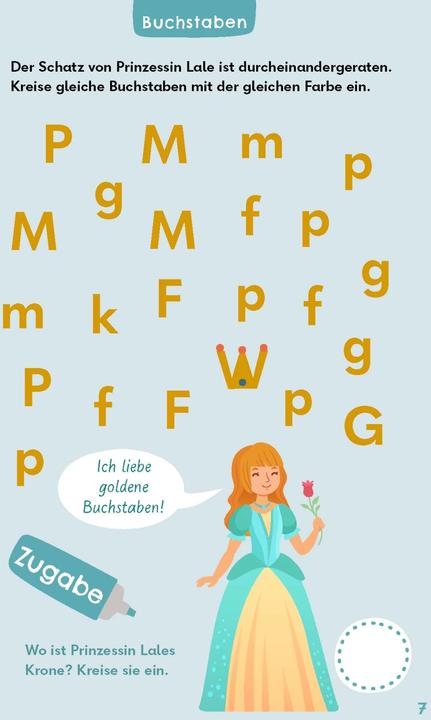 Actual product image Reading puzzles for brave children - On a treasure hunt - Ages 6+ (German)