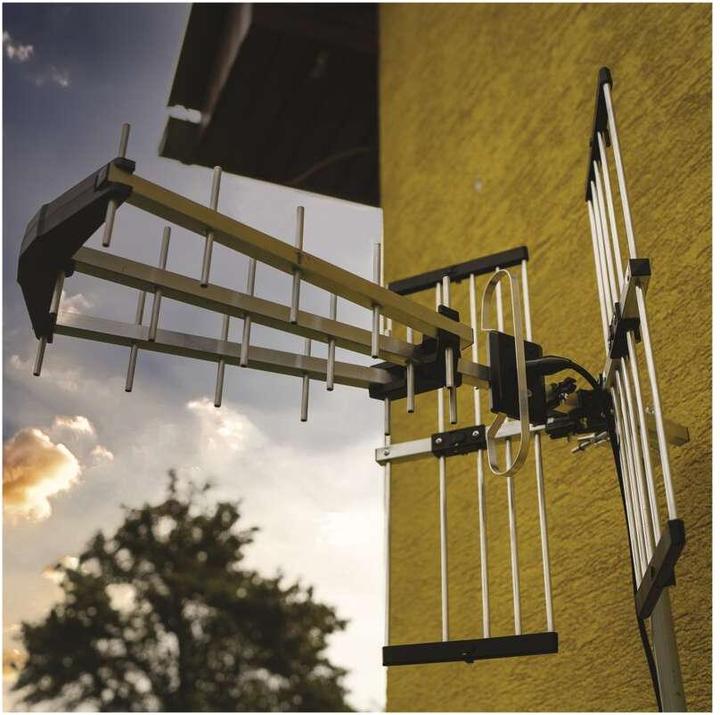 Immagine prodotto Emos J0906 (Antenna yagi, 25 dB, DVB-T / -T2)