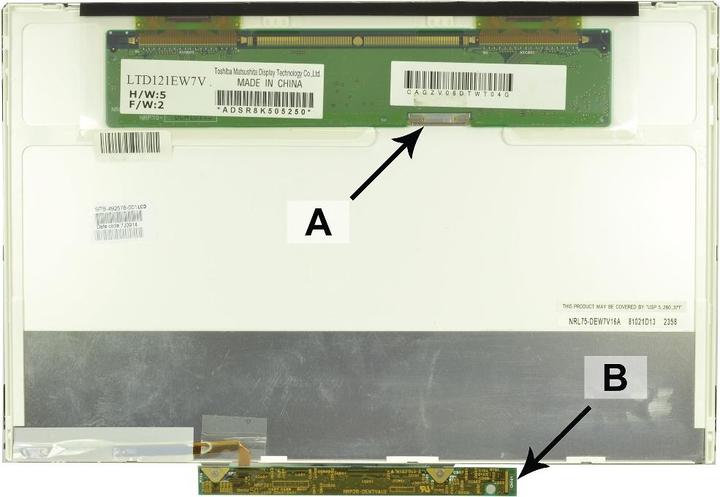 Actual product image 2-Power 12.1 WXGA 1280x800 LED mat