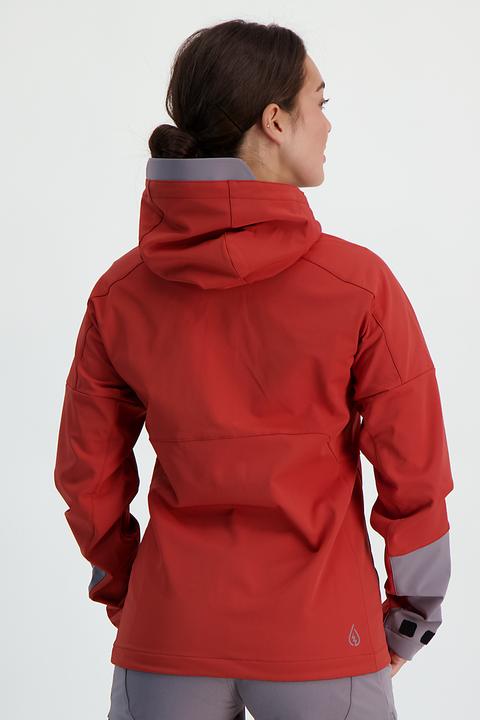 Actual product image ION Bike Jacket Shelter 2L Softshell women - spicy-red (L)