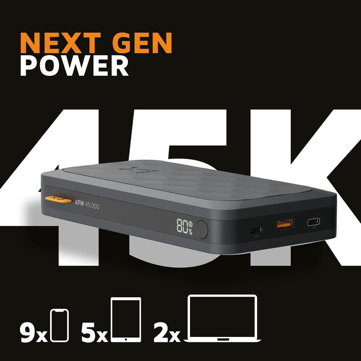 Actual product image Xtorm Fuel Series 5 (45000 mAh, 67 W, 166.50 Wh)