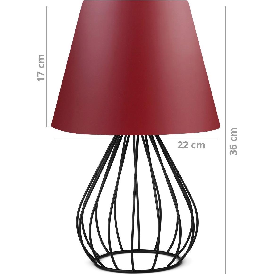 Opviq, Tischlampe, Edison (E27)