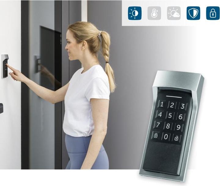 Actual product image Homematic IP Keypad HmIP-WKP (Electronic numerical code)