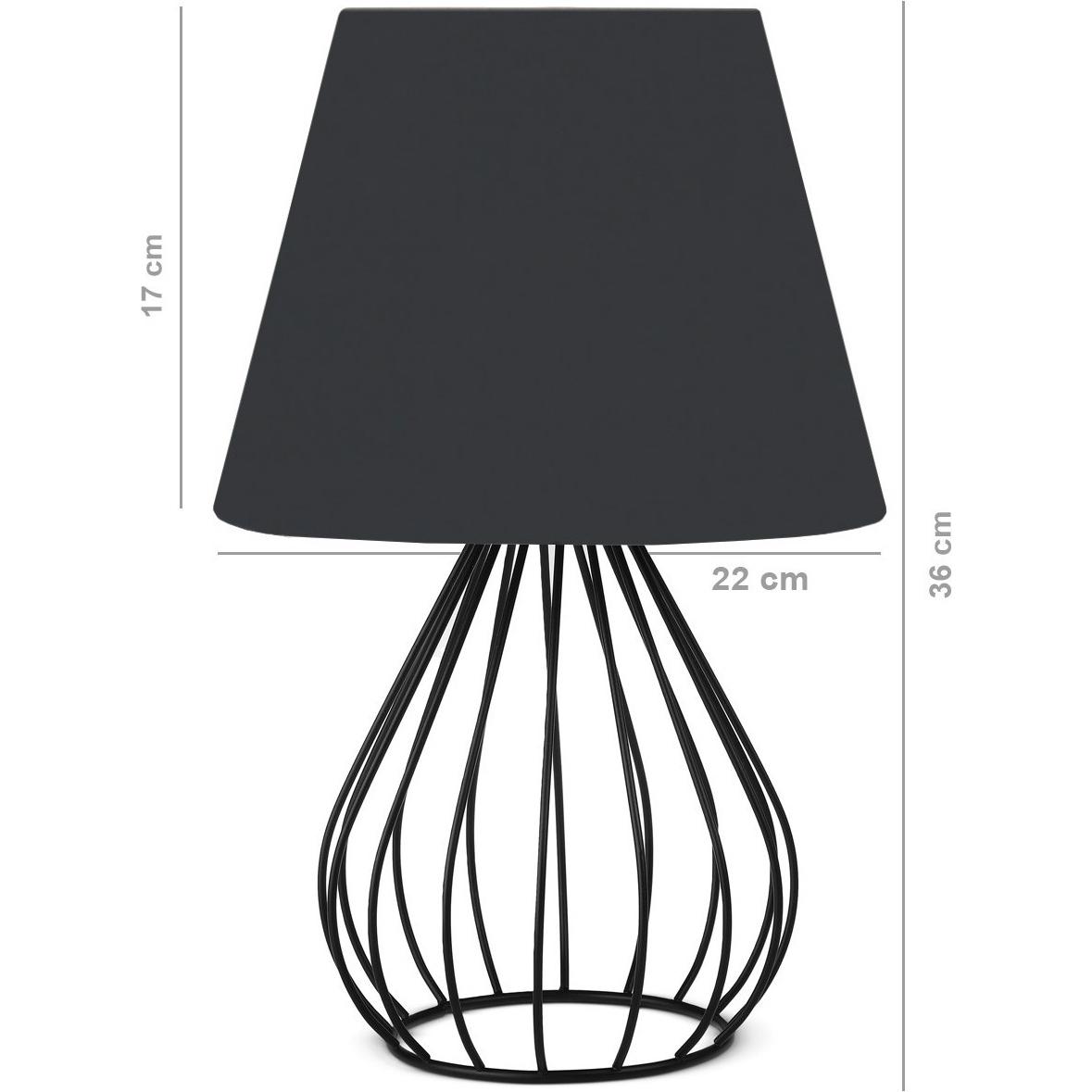 Thumbnail - Opviq, Tischlampe, Lucille (E27)