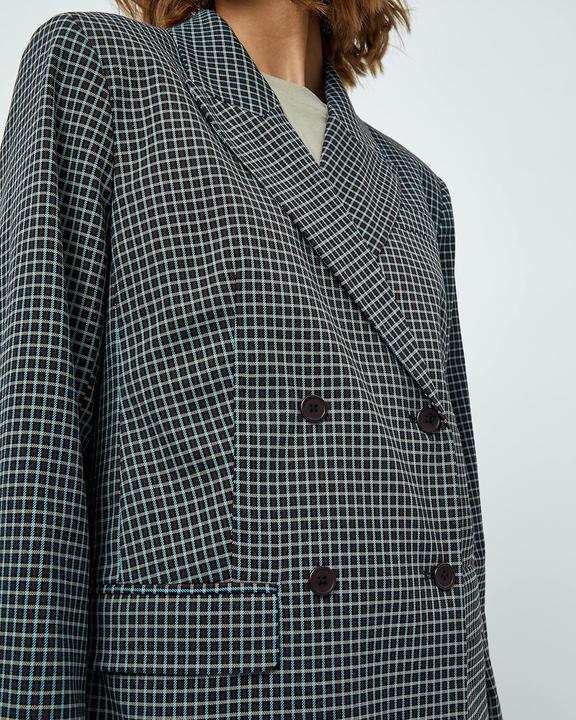 Actual product image Minus Slate Brown Checked Blazer (42)