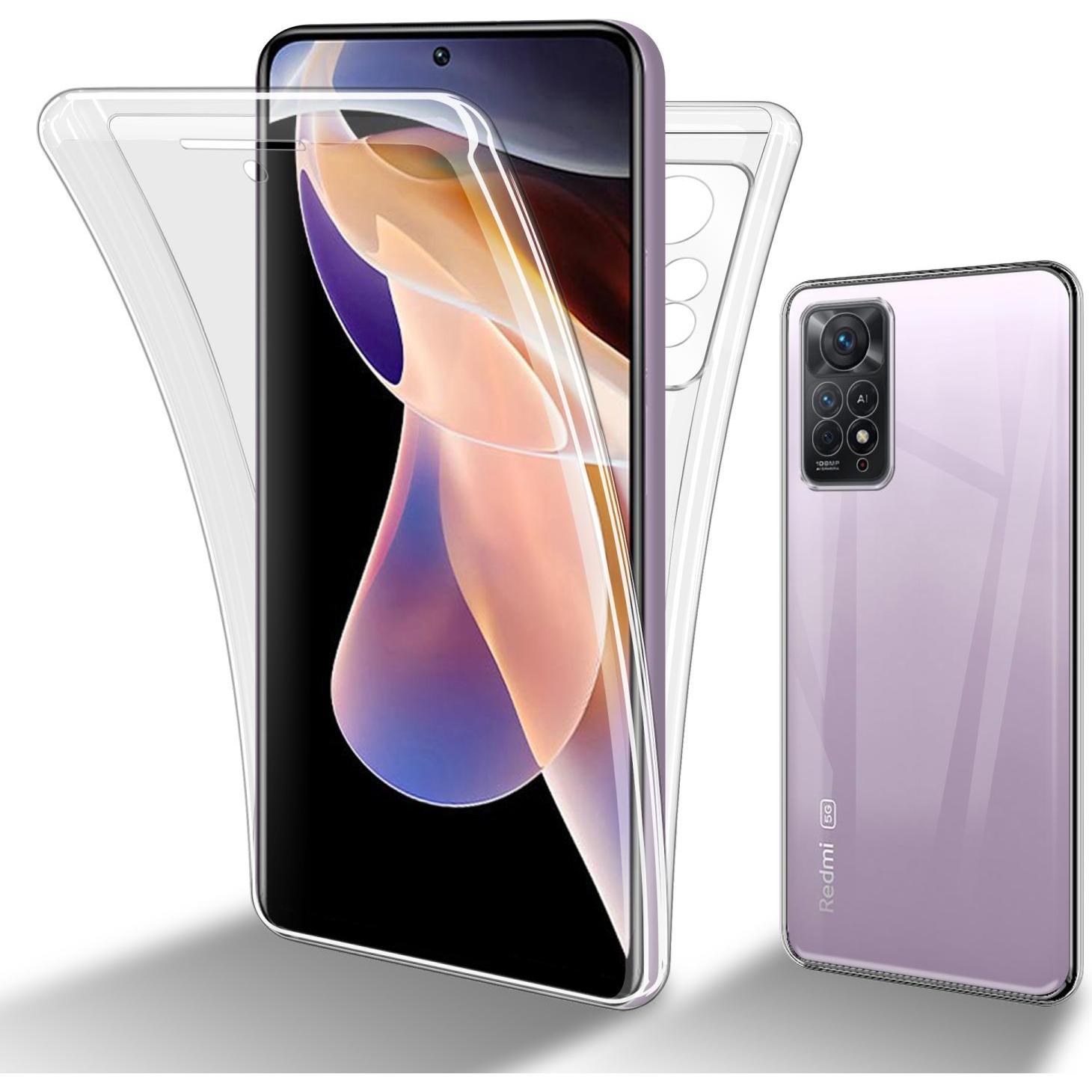 Cadorabo TPU 360 Grad Case Hülle für Xiaomi RedMi NOTE 11 PRO 4G / 5G (Xiaomi Redmi Note 11 Pro 5G, Xiaomi Redmi Note 11...