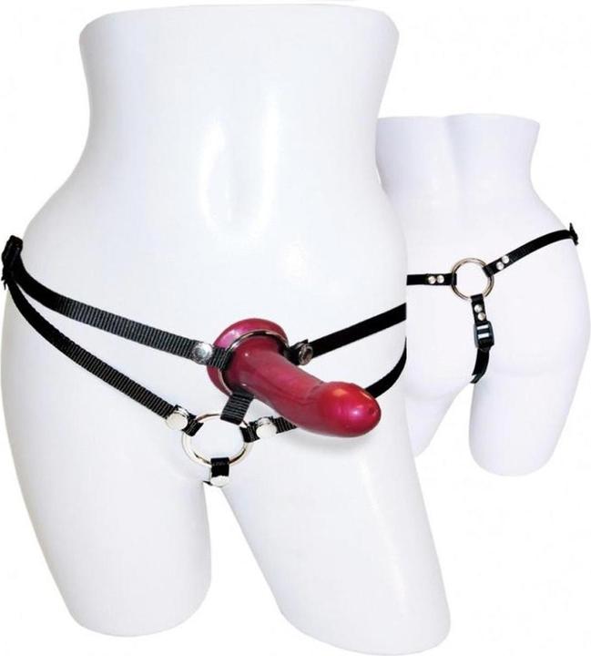 Produktbild Shots Menage a Trois for Two - Harness & Dildo