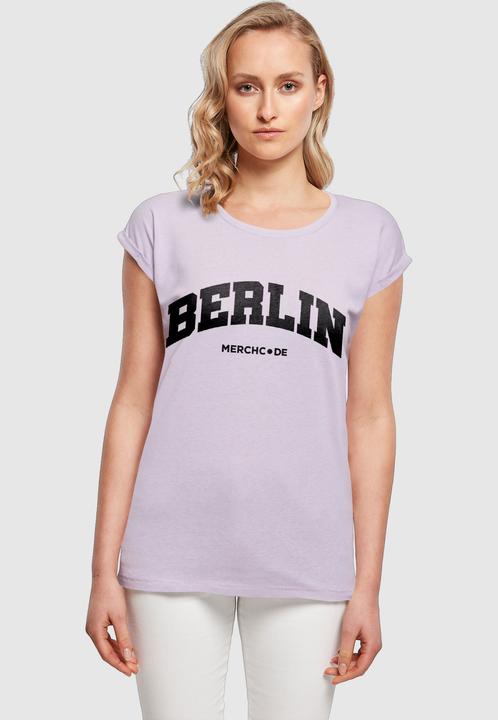 Immagine prodotto Merchcode Maglietta da donna Berlin Wording - 112975 (M)