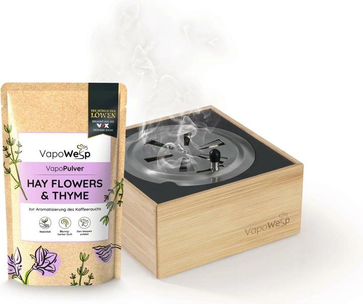 Actual product image Vapowesp Substitute herbs hay flowers & thyme, 100 g