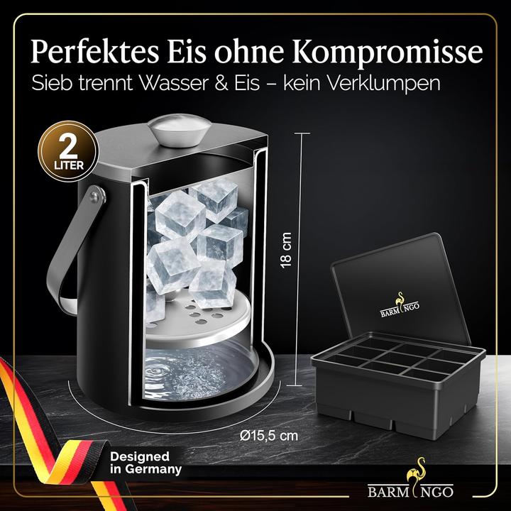 Produktbild Barmingo Eiswürfelbehälter mit Deckel