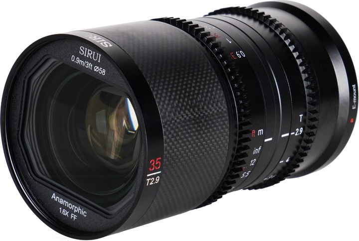 Produktbild Sirui Saturn 35mm T2.9 1.6x anamorph Sony E (Sony E, Vollformat)