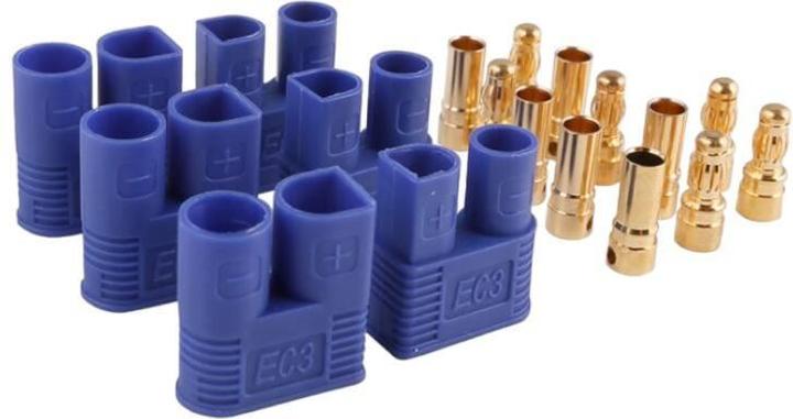Gens Ace EC3 male & female plug (3 pairs)