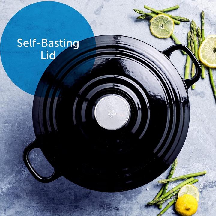 Immagine prodotto BK Braadpan Bourgogne - 24 cm - Jet Black (Padella per friggere, Pirofila + casseruola, Ghisa)