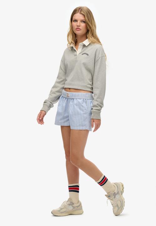 Image du produit Superdry Short Élastique à Rayures en Coton (S)
