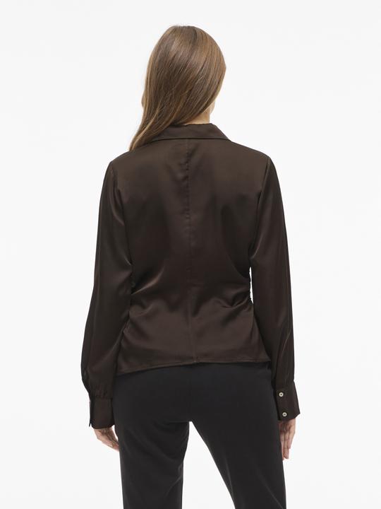 Immagine prodotto Vila VIKASSIA V-Ausschnitt Langarmhemd (40)