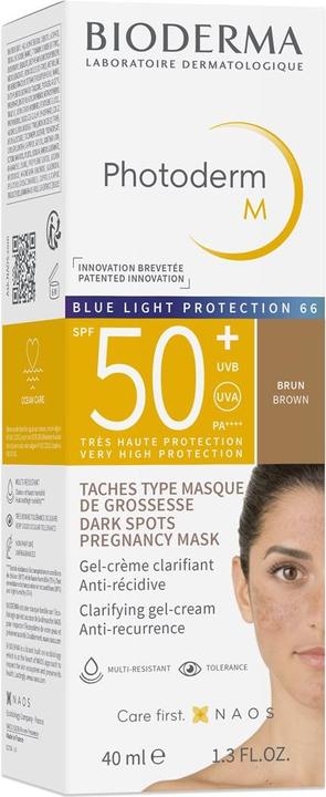 Immagine prodotto Bioderma Photoderm M Gel-Crema Colore Marrone Spf50 40ml (Crema solare, SPF 50, 40 ml, 0.50 g)